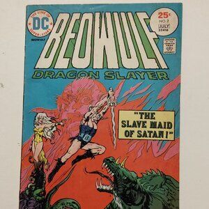 BEOWULF DRAGON SLAYER # 2 COVER BY RICHARDO VILLAMONTE BY MICHAEL USLAN    (B)